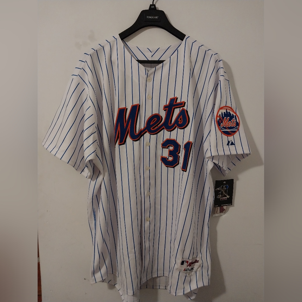 Majestic Authentic Ny Mets Mike Piazza Home Jersey Size 56 Bnwts.